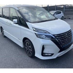 2019 Nissan Serena pearl gasoline used car Japan export