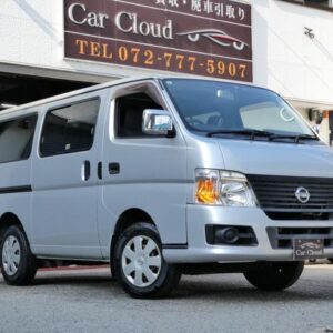 2010 Nissan Caravan silver gasoline used car Japan export