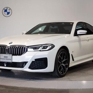 2022 Bmw 5 Series white gasoline used car Japan export