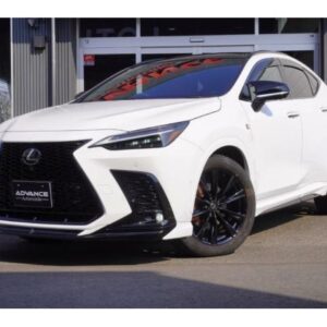 2023 Lexus Nx white hybrid used car Japan export