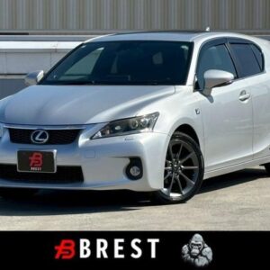2011 Lexus Ct silver hybrid used car Japan export