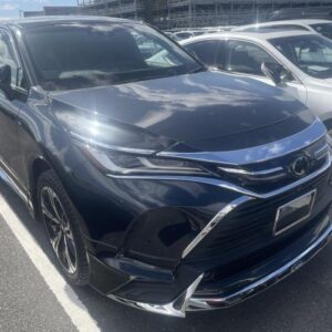 2022 Toyota Harrier black gasoline used car Japan export