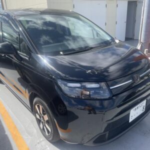 2024 Honda Freed black hybrid used car Japan export