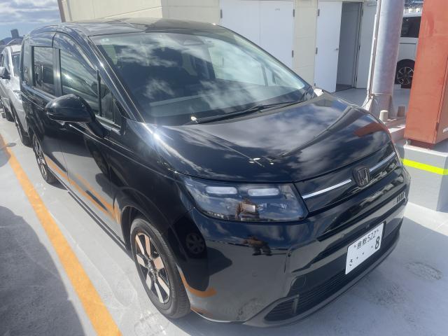 Ref:AUX-22895504 HONDA FREED 2024 1 2024 Honda Freed black hybrid used car Japan export