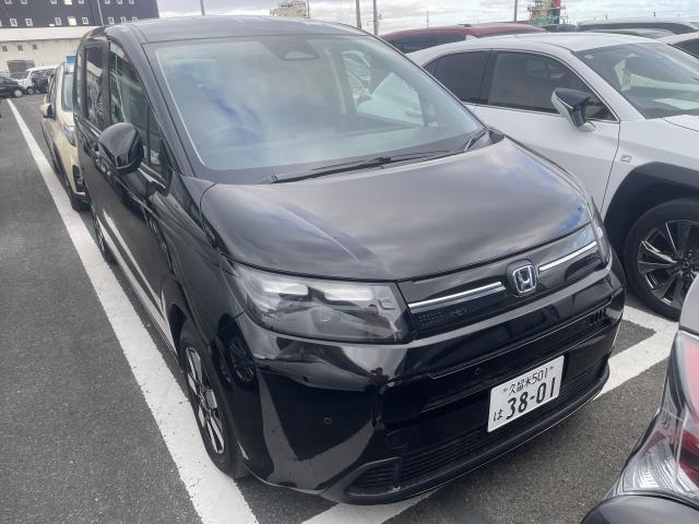 Ref:AUX-22896035 HONDA FREED 2025 1 2025 Honda Freed black hybrid used car Japan export