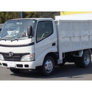 2008 Hino Dutro white diesel used car Japan export