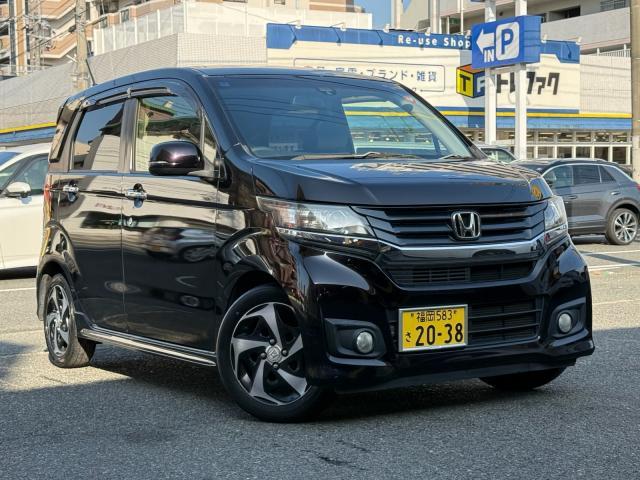 Ref:AUX-22896751 HONDA N-WGN CUSTOM 2014 1 2014 Honda N-Wgn Custom purple gasoline used car Japan export