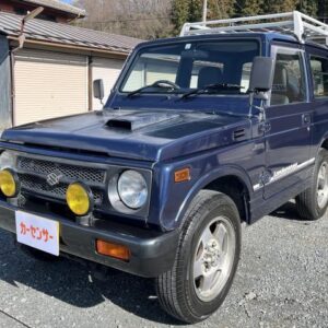 1995 Suzuki Jimny blue gasoline used car Japan export