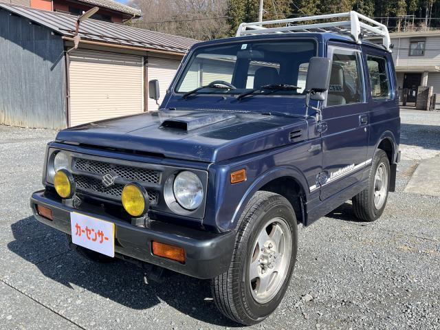 Ref:AUX-22897090 SUZUKI JIMNY 1995 1 1995 Suzuki Jimny blue gasoline used car Japan export