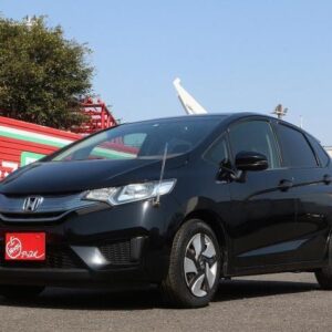 2013 Honda Fit Hybrid black gasoline used car Japan export