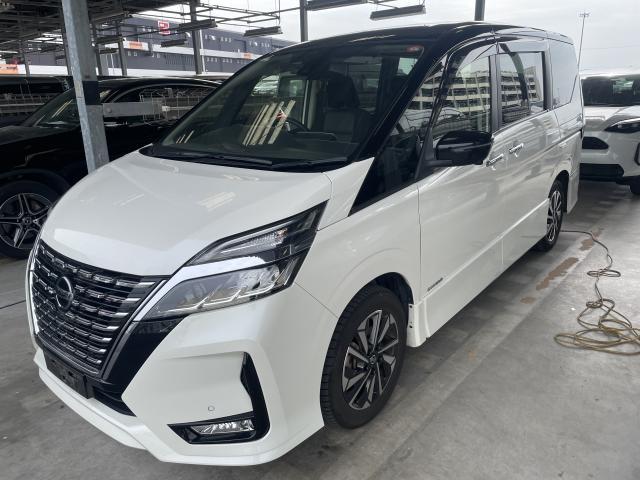 Ref:AUX-22897796 NISSAN SERENA 2021 1 2021 Nissan Serena pearl hybrid used car Japan export