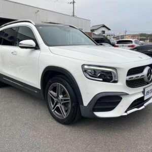 2021 Mercedes Benz Glb white diesel used car Japan export