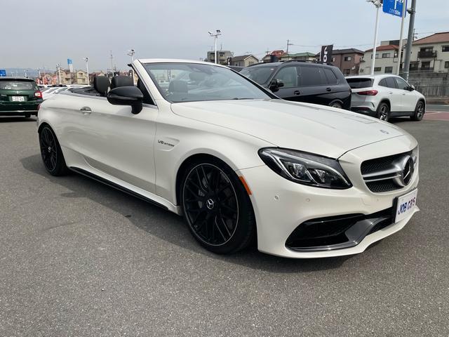 Ref:AUX-22899856 MERCEDES AMG C-CLASS 2017 1 2017 Mercedes Amg C-Class white gasoline used car Japan export