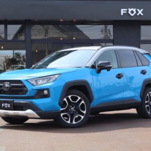 2019 Toyota Rav4 blue gasoline used car Japan export