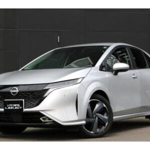 2023 Nissan Aura silver gasoline used car Japan export