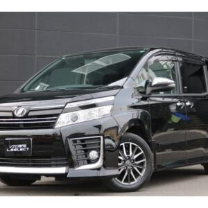2015 Toyota Voxy black gasoline used car Japan export