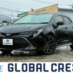 2020 Toyota Corollasport black gasoline used car Japan export