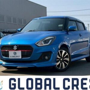 2017 Suzuki Swift blue gasoline used car Japan export