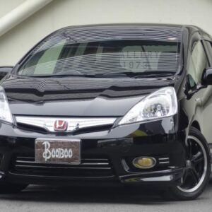 2012 Honda Fit Shuttle Hybrid black hybrid used car Japan export
