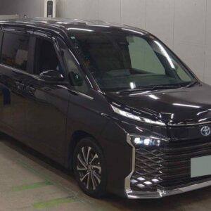 2022 Toyota Voxy black gasoline used car Japan export
