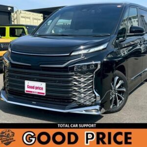 2023 Toyota Voxy black hybrid used car Japan export