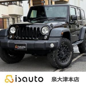 2016 Amc Jeep Jeep Wrangler black gasoline used car Japan export