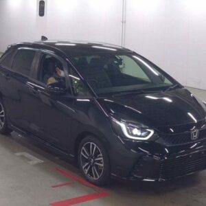 2022 Honda Fit black gasoline used car Japan export