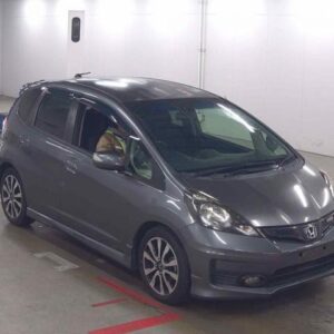 2013 Honda Fit gray gasoline used car Japan export