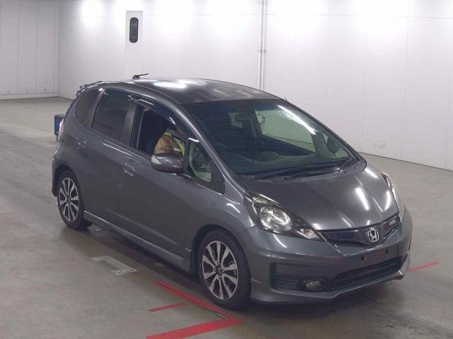 Ref:AUX-22909745 HONDA FIT 2013 1 2013 Honda Fit gray gasoline used car Japan export