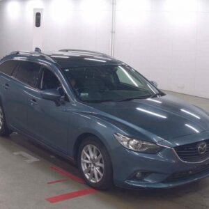 2013 Mazda Atenza Wagon blue diesel used car Japan export