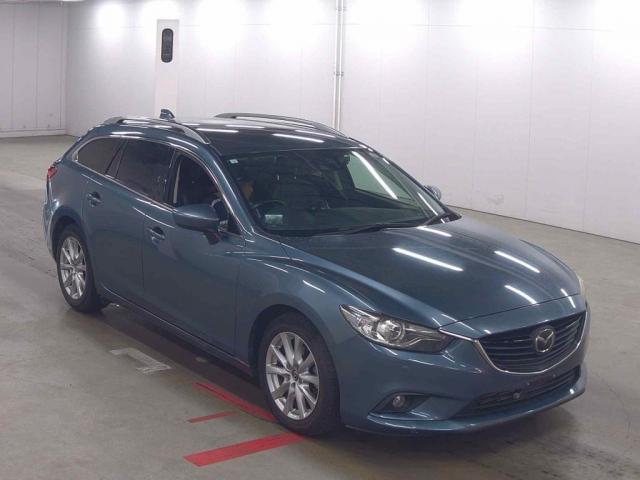 Ref:AUX-22909746 MAZDA ATENZA WAGON 2013 1 2013 Mazda Atenza Wagon blue diesel used car Japan export