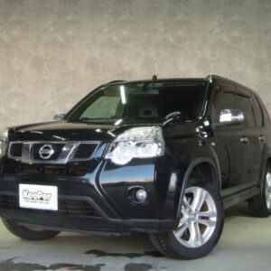 2010 Nissan X-Trail black gasoline used car Japan export