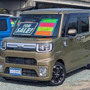 2019 Daihatsu Wake green gasoline used car Japan export