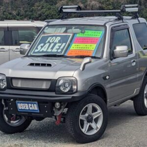 2014 Suzuki Jimny silver gasoline used car Japan export