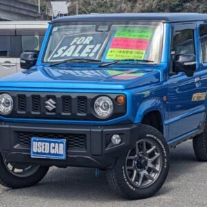 2020 Suzuki Jimny blue gasoline used car Japan export