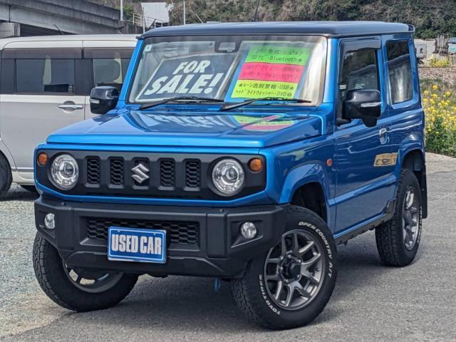 Ref:AUX-22910861 SUZUKI JIMNY 2020 1 2020 Suzuki Jimny blue gasoline used car Japan export
