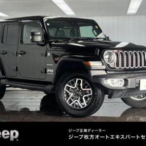 2024 Chrysler Jeep Jeep Wrangler Unlimited black gasoline used car Japan export