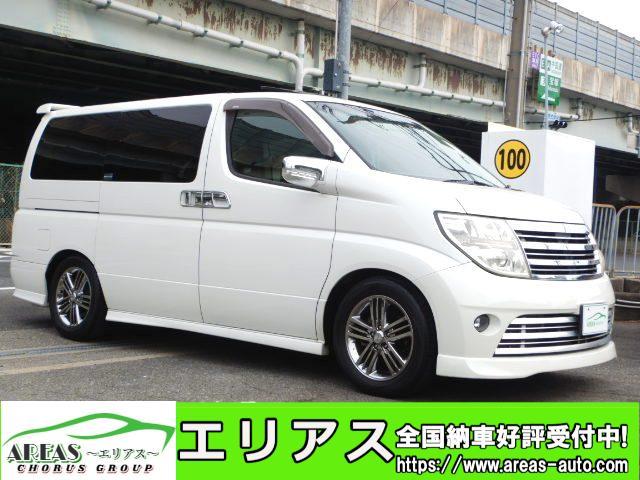 Ref:AUX-22911986 NISSAN ELGRAND 2005 1 2005 Nissan Elgrand pearl gasoline used car Japan export