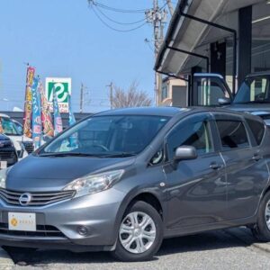 2013 Nissan Note gray gasoline used car Japan export