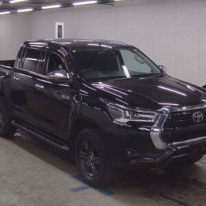 2022 Toyota Hilux black diesel used car Japan export