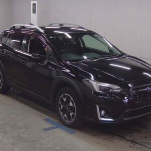 2017 Subaru Xv black gasoline used car Japan export