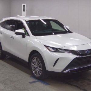 2021 Toyota Harrier Hybrid pearl gasoline used car Japan export