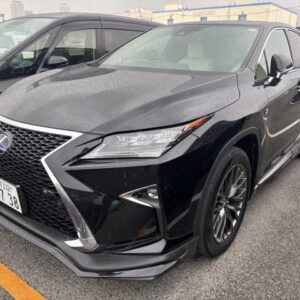2018 Lexus Rx black gasoline used car Japan export