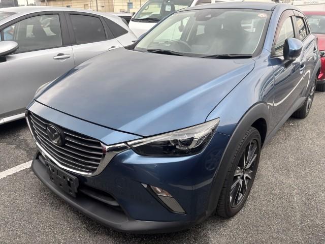 Ref:AUX-22916733 MAZDA CX-3 2017 1 2017 Mazda Cx-3 blue diesel used car Japan export