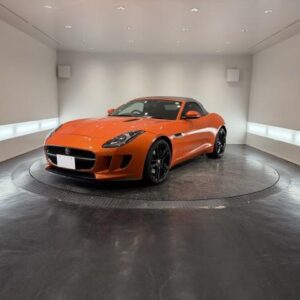 2015 Jaguar F-Type orange gasoline used car Japan export