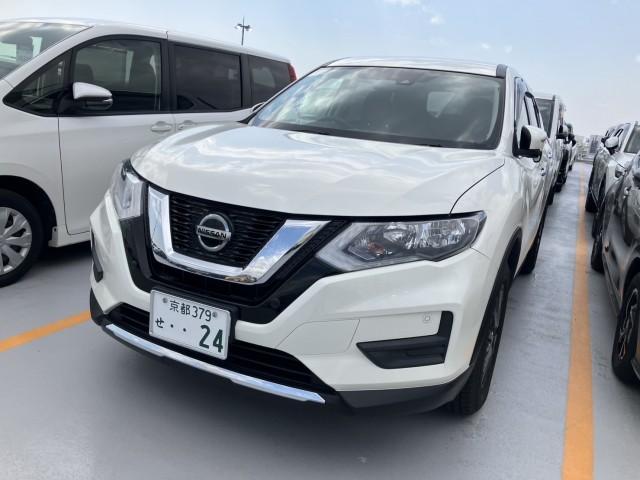 Ref:AUX-22916924 NISSAN X-TRAIL 2020 1 2020 Nissan X-Trail pearl gasoline used car Japan export