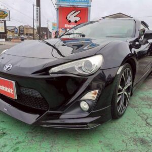 2015 Toyota 86 black gasoline used car Japan export