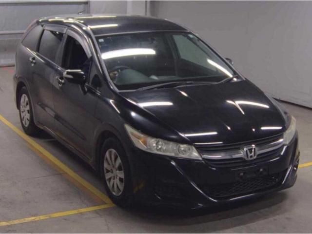 Ref:AUX-22917485 HONDA STREAM 2011 1 2011 Honda Stream black gasoline used car Japan export