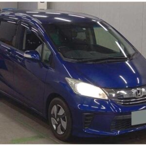 2016 Honda Freed blue gasoline used car Japan export