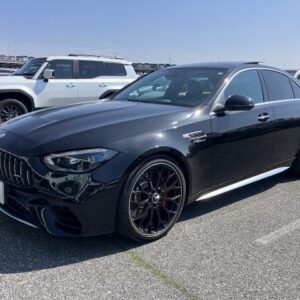 2024 Mercedes Amg C-Class black gasoline used car Japan export